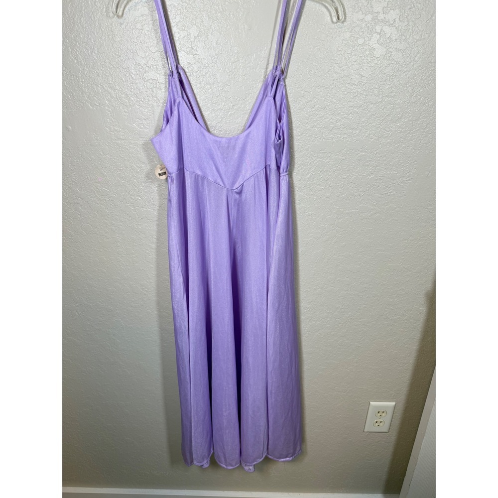 Erica Loren New York Lavender Slip Dress Medium - Picture 3 of 6